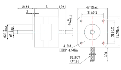 7671560839788572.jpg 二相混合式步進電機的機械尺寸