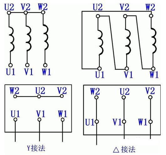 6851569725750280.jpg 三相混合式步進電機的運行方式接線示意圖